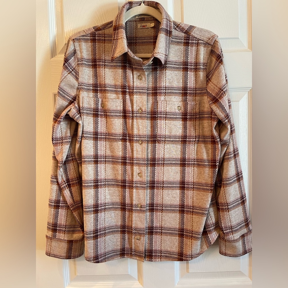 Women’s Faherty Legend Sweater Button Up Shirt L